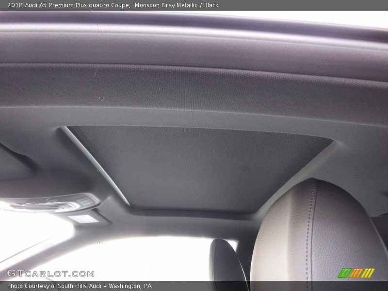 Sunroof of 2018 A5 Premium Plus quattro Coupe
