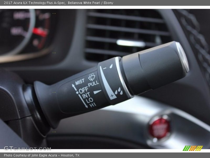Bellanova White Pearl / Ebony 2017 Acura ILX Technology Plus A-Spec