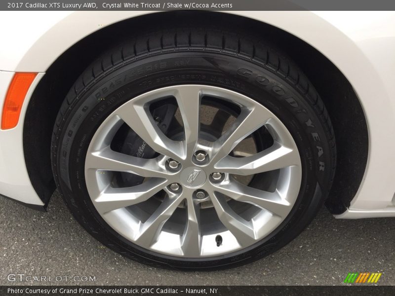 Crystal White Tricoat / Shale w/Cocoa Accents 2017 Cadillac XTS Luxury AWD