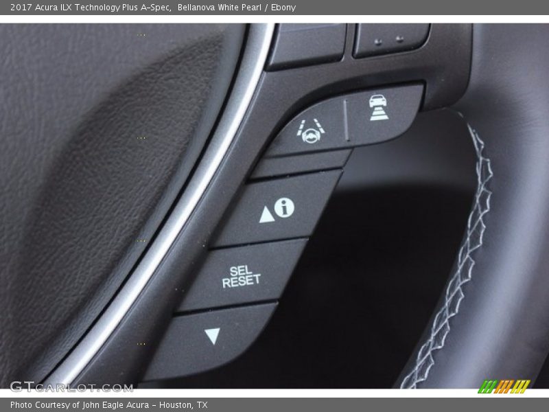 Bellanova White Pearl / Ebony 2017 Acura ILX Technology Plus A-Spec