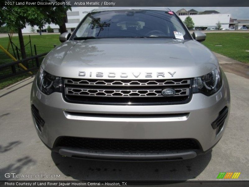 Aruba Metallic / Ebony 2017 Land Rover Discovery Sport SE
