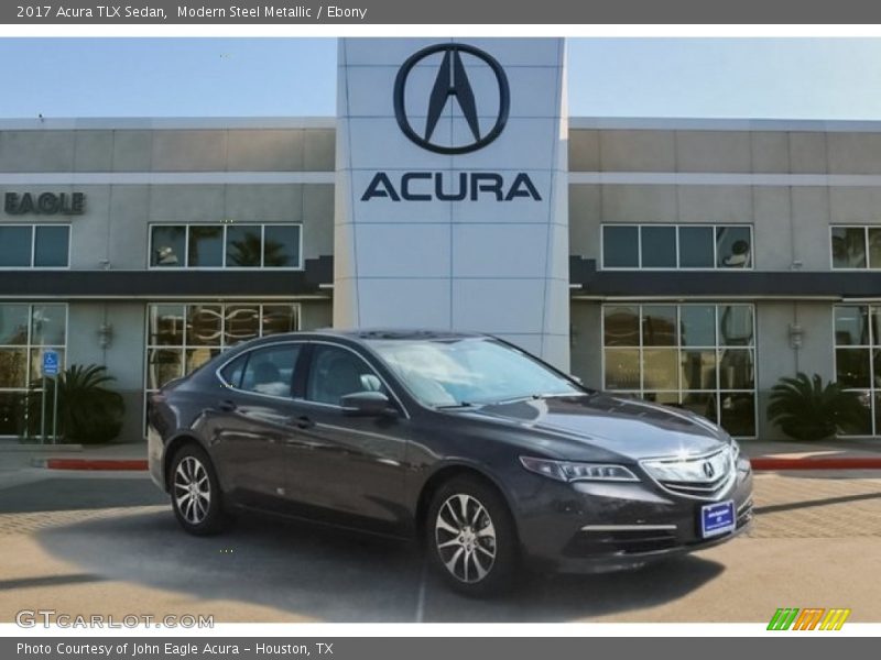 Modern Steel Metallic / Ebony 2017 Acura TLX Sedan