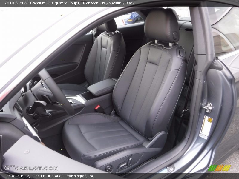  2018 A5 Premium Plus quattro Coupe Black Interior
