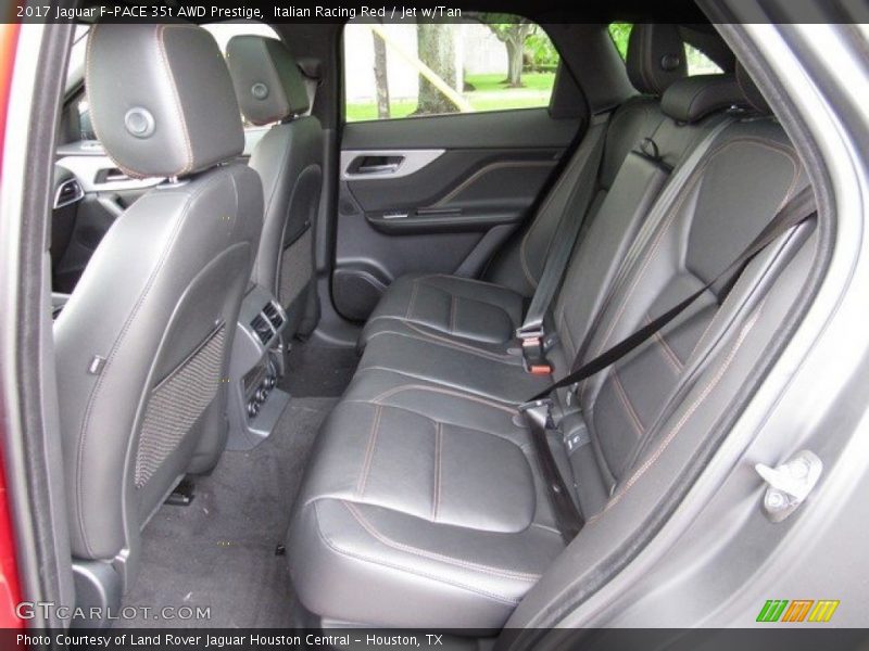 Italian Racing Red / Jet w/Tan 2017 Jaguar F-PACE 35t AWD Prestige