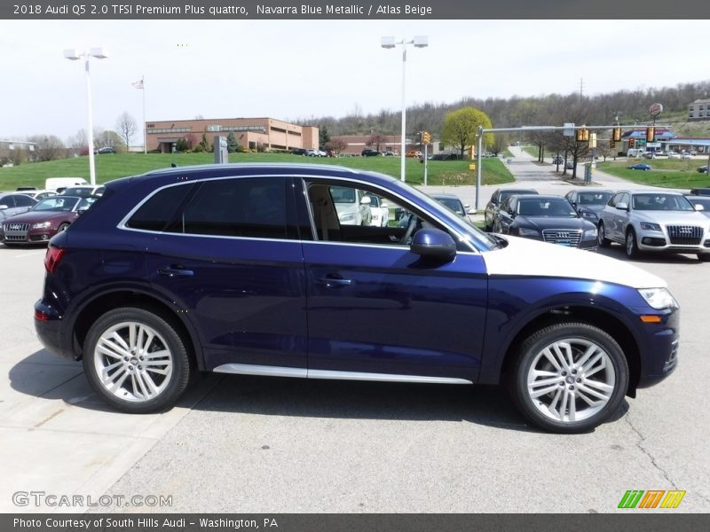  2018 Q5 2.0 TFSI Premium Plus quattro Navarra Blue Metallic