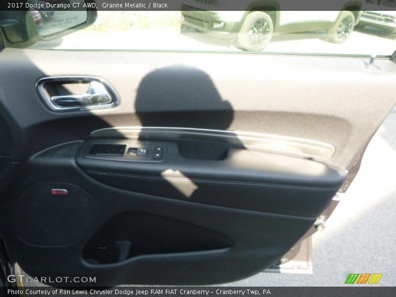 Granite Metallic / Black 2017 Dodge Durango GT AWD