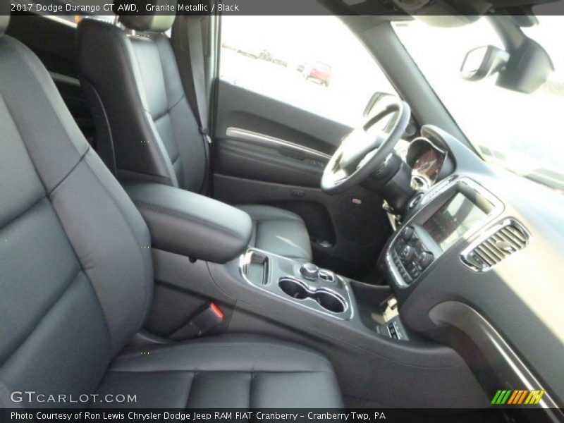Granite Metallic / Black 2017 Dodge Durango GT AWD