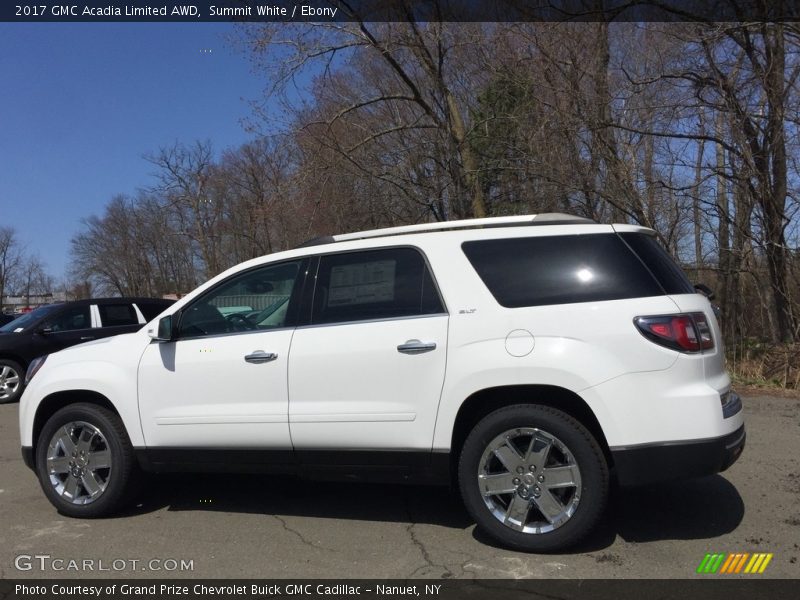 Summit White / Ebony 2017 GMC Acadia Limited AWD