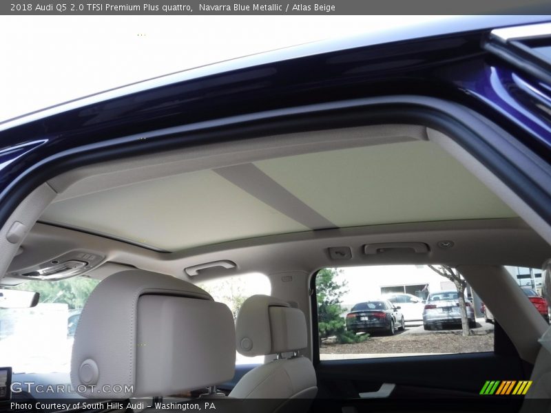 Sunroof of 2018 Q5 2.0 TFSI Premium Plus quattro