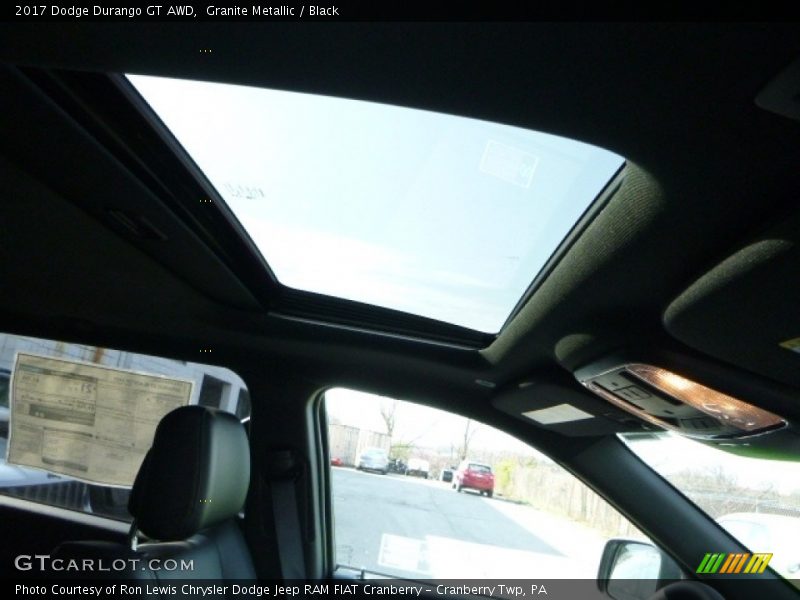 Granite Metallic / Black 2017 Dodge Durango GT AWD