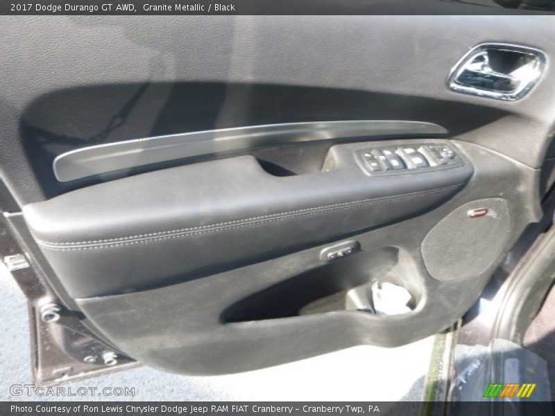 Granite Metallic / Black 2017 Dodge Durango GT AWD
