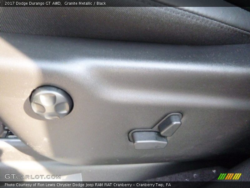 Granite Metallic / Black 2017 Dodge Durango GT AWD