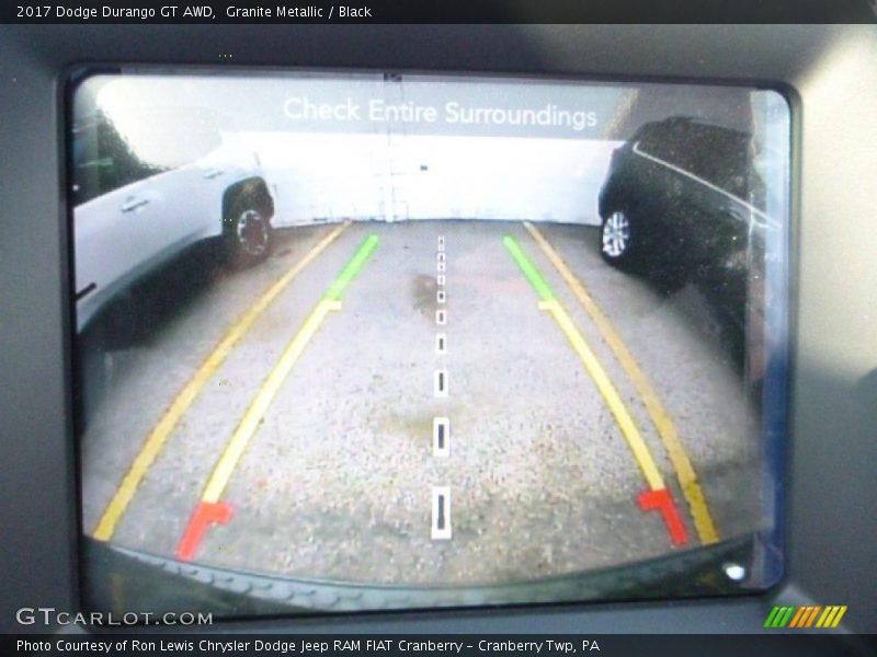 Granite Metallic / Black 2017 Dodge Durango GT AWD