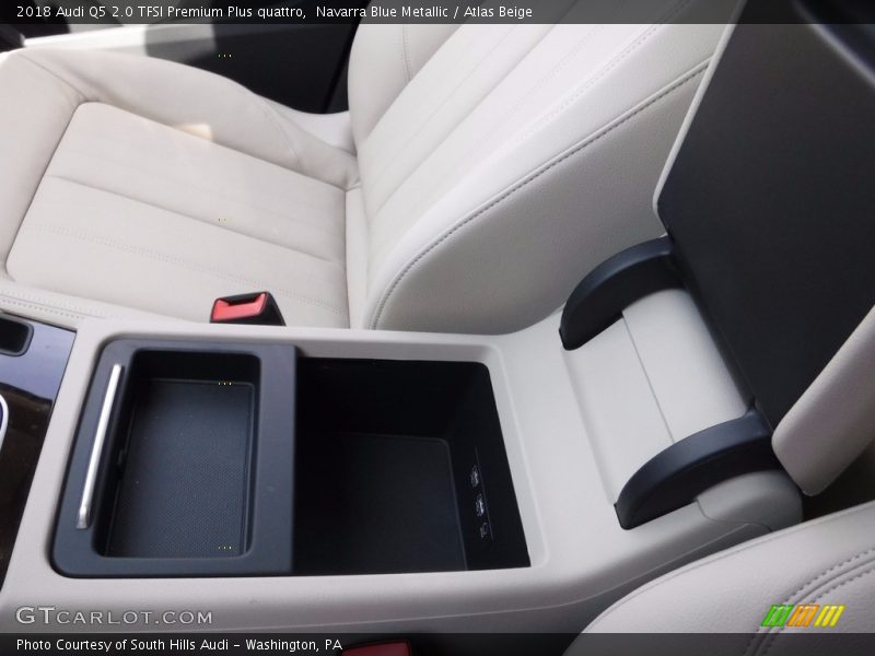 Navarra Blue Metallic / Atlas Beige 2018 Audi Q5 2.0 TFSI Premium Plus quattro