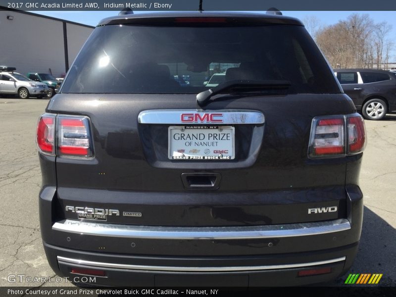 Iridium Metallic / Ebony 2017 GMC Acadia Limited AWD
