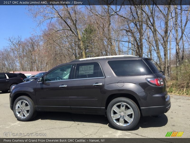Iridium Metallic / Ebony 2017 GMC Acadia Limited AWD