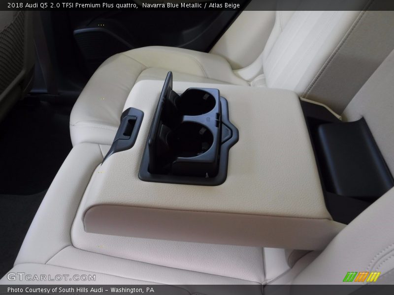 Navarra Blue Metallic / Atlas Beige 2018 Audi Q5 2.0 TFSI Premium Plus quattro