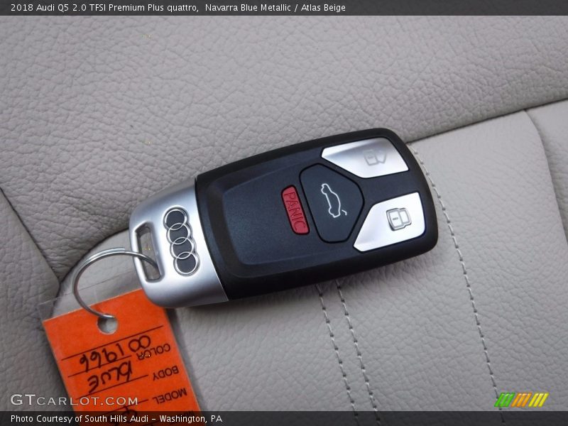 Keys of 2018 Q5 2.0 TFSI Premium Plus quattro