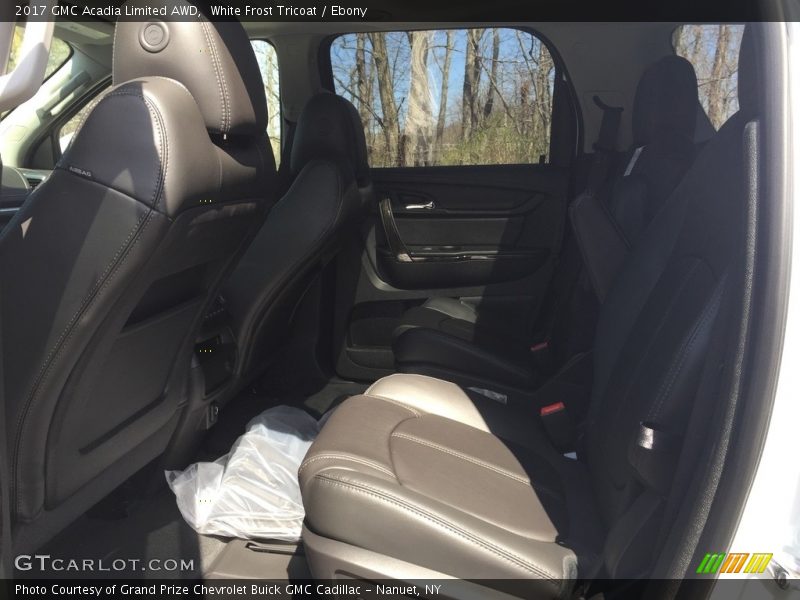 White Frost Tricoat / Ebony 2017 GMC Acadia Limited AWD