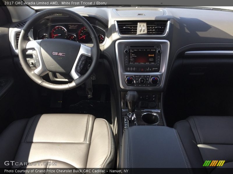 White Frost Tricoat / Ebony 2017 GMC Acadia Limited AWD