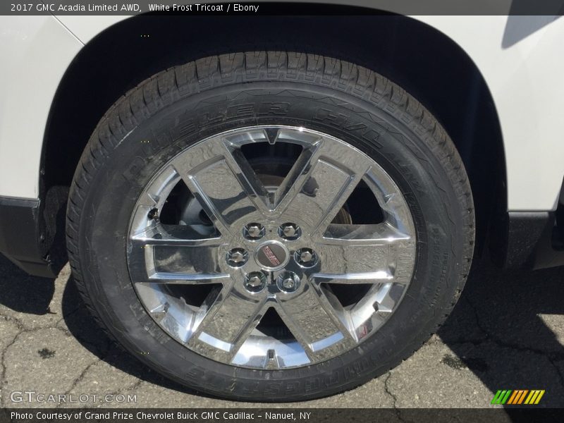 White Frost Tricoat / Ebony 2017 GMC Acadia Limited AWD