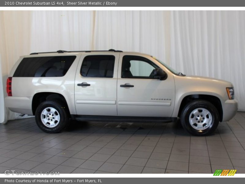 Sheer Silver Metallic / Ebony 2010 Chevrolet Suburban LS 4x4