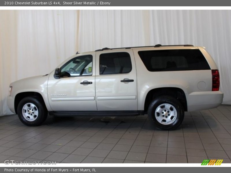 Sheer Silver Metallic / Ebony 2010 Chevrolet Suburban LS 4x4