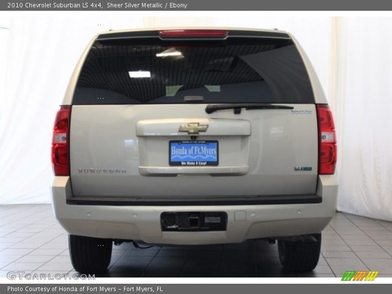 Sheer Silver Metallic / Ebony 2010 Chevrolet Suburban LS 4x4