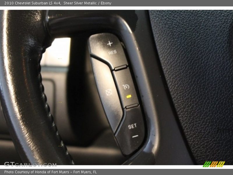 Sheer Silver Metallic / Ebony 2010 Chevrolet Suburban LS 4x4