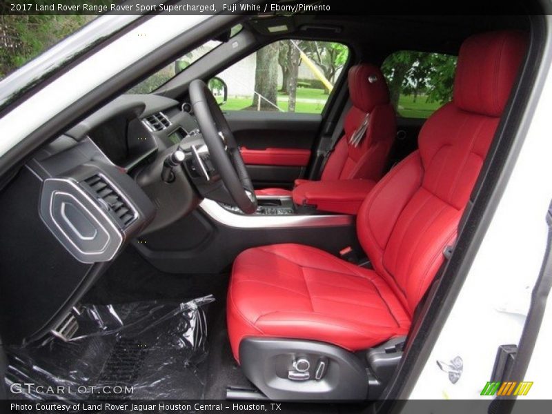  2017 Range Rover Sport Supercharged Ebony/Pimento Interior