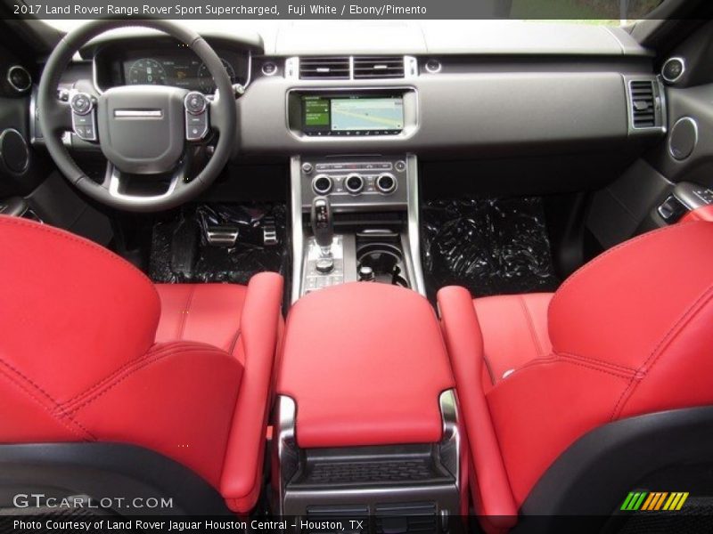 Dashboard of 2017 Range Rover Sport Supercharged