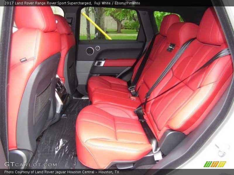 Rear Seat of 2017 Range Rover Sport Supercharged