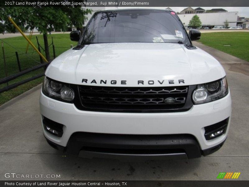 Fuji White / Ebony/Pimento 2017 Land Rover Range Rover Sport Supercharged