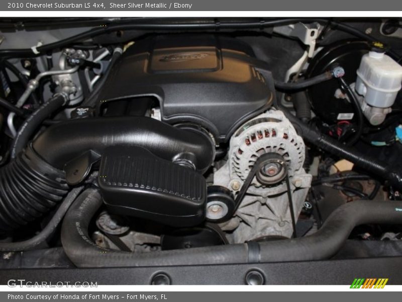 Sheer Silver Metallic / Ebony 2010 Chevrolet Suburban LS 4x4