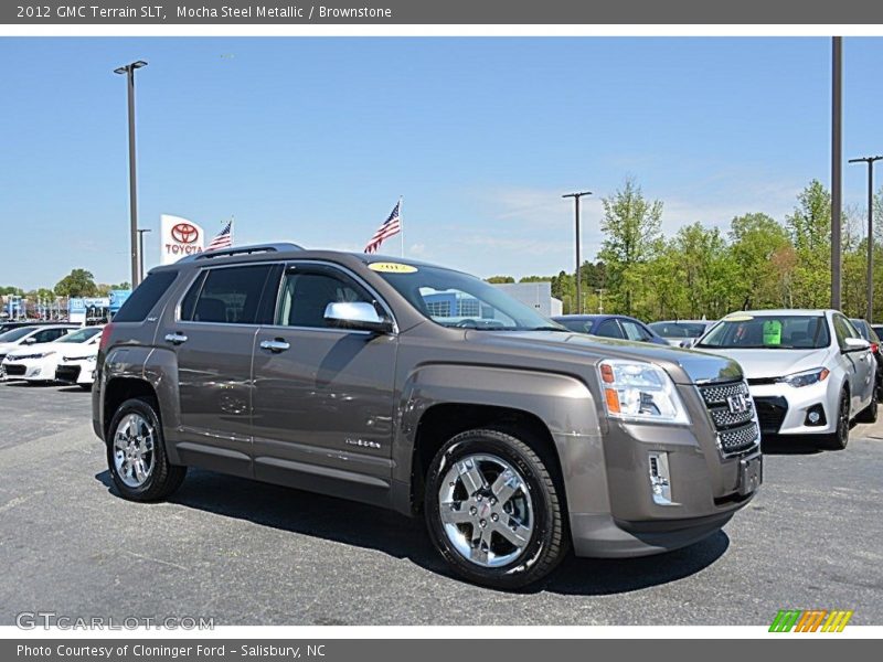 Mocha Steel Metallic / Brownstone 2012 GMC Terrain SLT