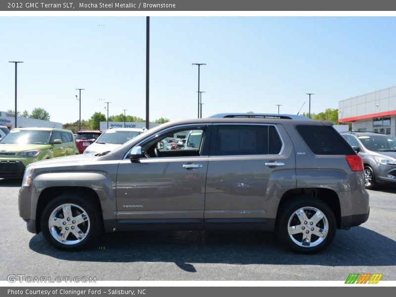 Mocha Steel Metallic / Brownstone 2012 GMC Terrain SLT