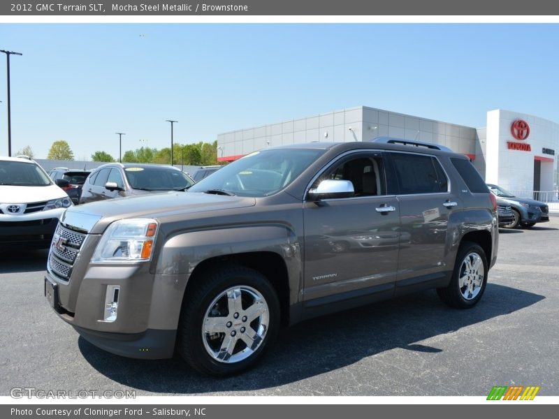 Mocha Steel Metallic / Brownstone 2012 GMC Terrain SLT