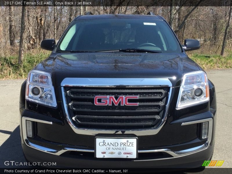 Onyx Black / Jet Black 2017 GMC Terrain SLE AWD