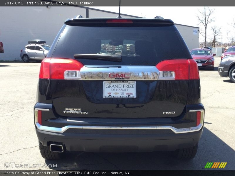 Onyx Black / Jet Black 2017 GMC Terrain SLE AWD