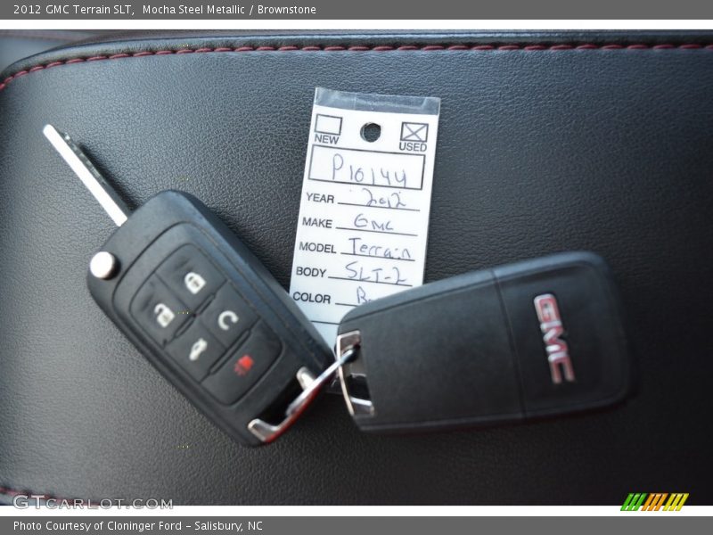 Mocha Steel Metallic / Brownstone 2012 GMC Terrain SLT