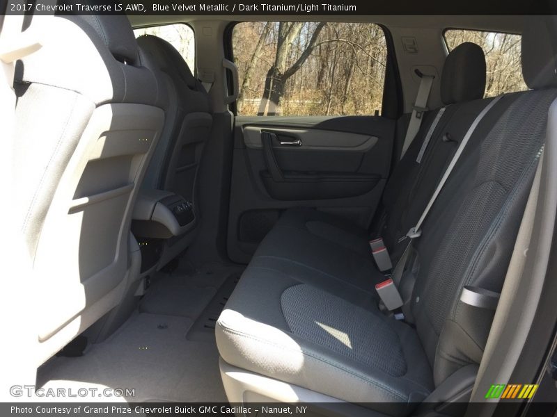 Blue Velvet Metallic / Dark Titanium/Light Titanium 2017 Chevrolet Traverse LS AWD