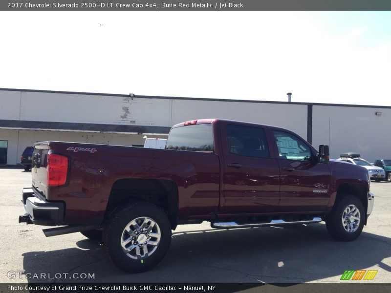 Butte Red Metallic / Jet Black 2017 Chevrolet Silverado 2500HD LT Crew Cab 4x4