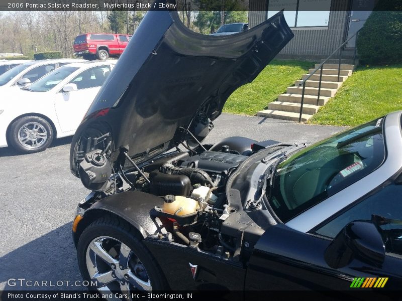 Mysterious Black / Ebony 2006 Pontiac Solstice Roadster