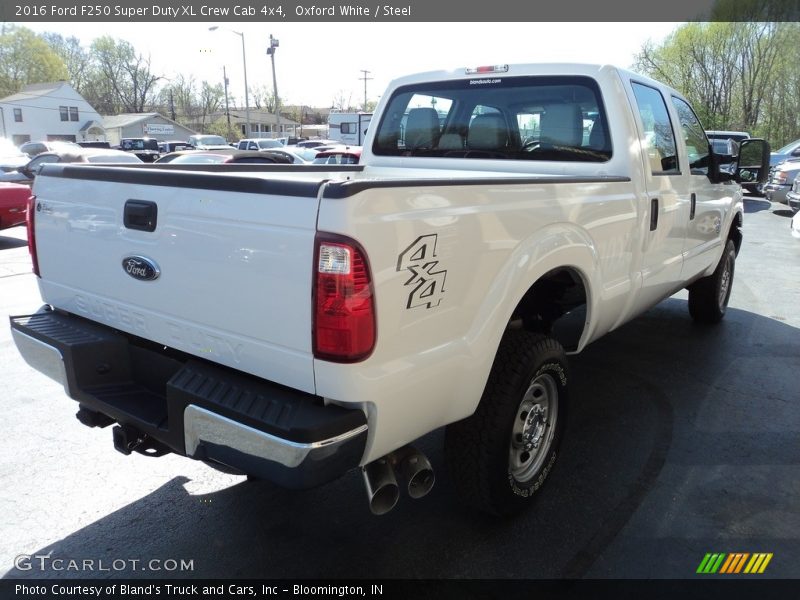 Oxford White / Steel 2016 Ford F250 Super Duty XL Crew Cab 4x4
