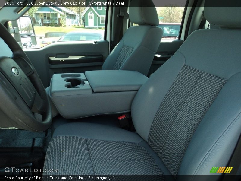 Oxford White / Steel 2016 Ford F250 Super Duty XL Crew Cab 4x4