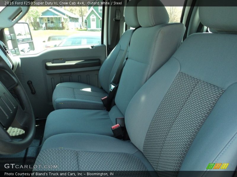 Oxford White / Steel 2016 Ford F250 Super Duty XL Crew Cab 4x4