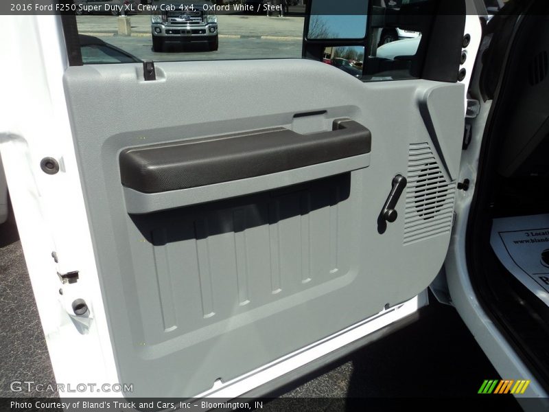 Oxford White / Steel 2016 Ford F250 Super Duty XL Crew Cab 4x4
