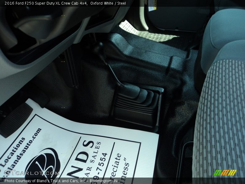Oxford White / Steel 2016 Ford F250 Super Duty XL Crew Cab 4x4