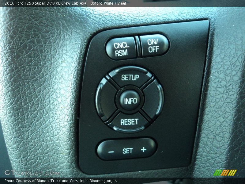 Oxford White / Steel 2016 Ford F250 Super Duty XL Crew Cab 4x4