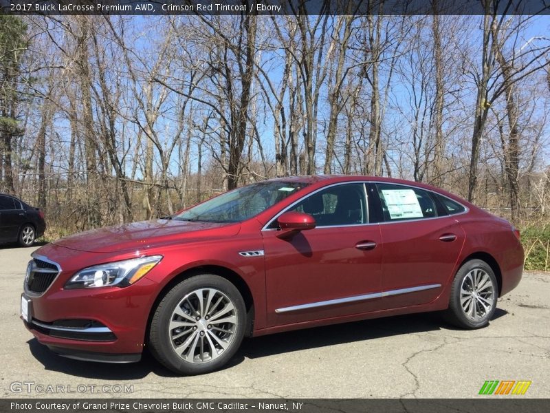 Crimson Red Tintcoat / Ebony 2017 Buick LaCrosse Premium AWD
